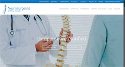 Desktop Screenshot of neurosurgeonsofnewjersey.com